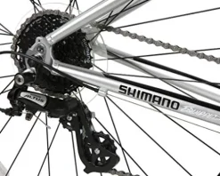 Dynacraft Alpine Eagle 700C 40CM Aluminum Frame Hybrid Bike Silver