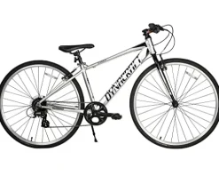 Dynacraft Alpine Eagle 700C 40CM Aluminum Frame Hybrid Bike Silver