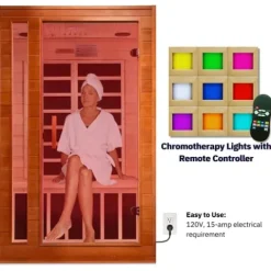 Dynamic Saunas Cardoba DYN-6203-01 Low EMF FAR Infrared Sauna