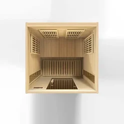 DYNAMIC SAUNAS Maxxus Toulouse MX-K206-01 FAR Infrared Sauna Natural Finish