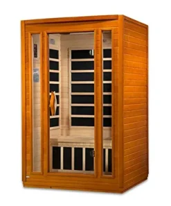 DYNAMIC SAUNAS San Marino 2-Person Low EMF Far Infrared Sauna