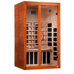DYNAMIC SAUNAS Santiago Full Spectrum Ultra Low EMF FAR Infrared Sauna
