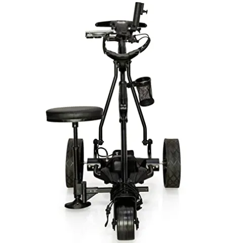 Eagle Caddy Electric Golf Push Cart with Remote Control – Lithium Battery Grey/Black