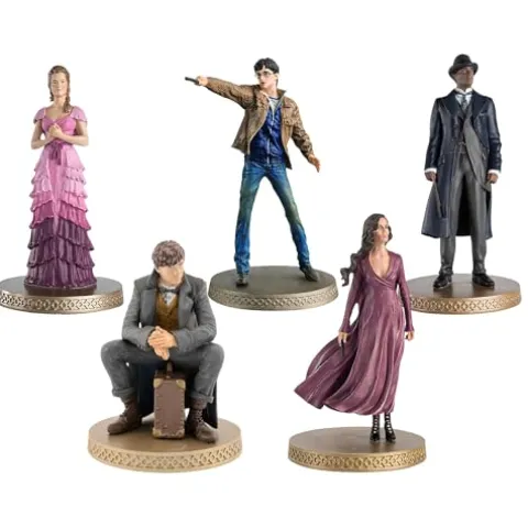 Eaglemoss Limited Harry Potter Wizarding World 1:16 Scale Figure Set of 40 Multicolor