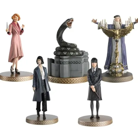Eaglemoss Limited Harry Potter Wizarding World 1:16 Scale Figure Set of 40 Multicolor
