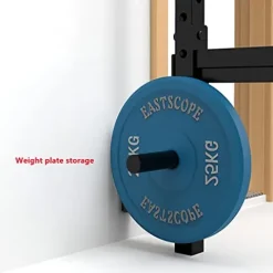 EAS1SOOPE Power Cage Wall Mounted Squat Rack Multifunction