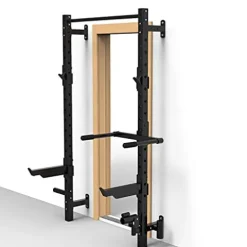 EAS1SOOPE Power Cage Wall Mounted Squat Rack Multifunction