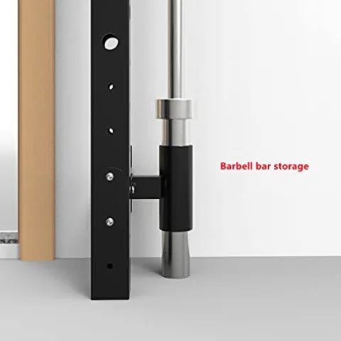 EAS1SOOPE Power Cage Wall Mounted Squat Rack Multifunction