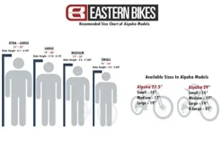 Eastern Bikes Ladies Alpaka Mountain Bike Blue