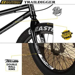 Eastern Bikes Traildigger 20 Inch BMX Bike Black