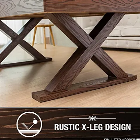 EastPoint Sports Dunhill 87-Inch Rustic Pool Table Multi-Color