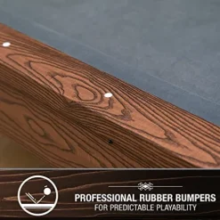 EastPoint Sports Dunhill 87-Inch Rustic Pool Table Multi-Color