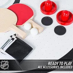 EastPoint Sports Hockey + TT Table White