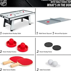 EastPoint Sports Hockey + TT Table White