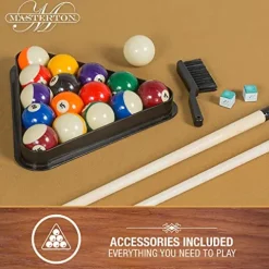 EastPoint Sports Masterton 87-Inch Pool Table Tan