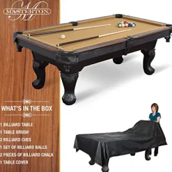 EastPoint Sports Masterton 87-Inch Pool Table Tan