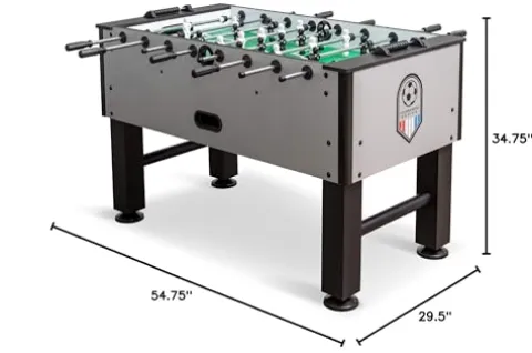 EastPoint Sports Monaco Official Competition Foosball Table with 4 Foosballs