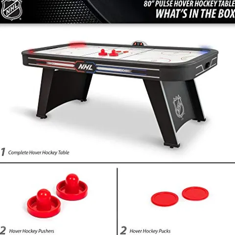 EastPoint Sports NHL Air Hockey Game Table 80″ Pulse Table