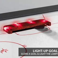 EastPoint Sports NHL Air Hockey Table 84″ Boston Bruins Scratch Resistant with Automatic Scoring