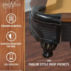 EastPoint Sports Tan Masterton Table Tennis Table Tan – Improved Packaging