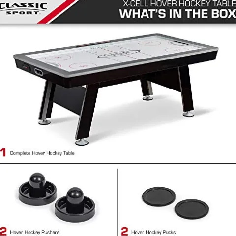 EastPoint Sports X-Cell 84″ Air Hockey Table for Adults