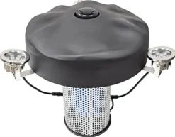 EasyPro Pond Products AquaShine 11W Warm White LED Fountain Lights with Timer & Remote Control