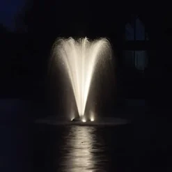 EasyPro Pond Products AquaShine 11W Warm White LED Fountain Lights with Timer & Remote Control
