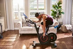 Echelon Fitness Exercise Bike Smart Connect Magnetic Resistance Black