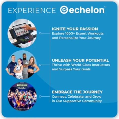 Echelon Stair Climber Sport Black