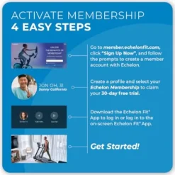 Echelon Stair Climber Sport Black