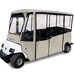 Eevelle USA Golf Cart Enclosure Khaki