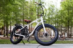 Elevate E-Bikes Cabo Beach Cruiser Electric Bike White