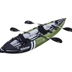 Elkton Outdoors Steelhead Inflatable Fishing Kayak Tandem
