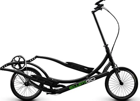 ElliptiGO 8C Long Stride Outdoor Elliptical Bike Black