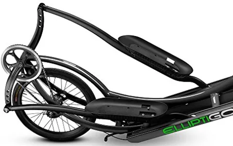 ElliptiGO 8C Long Stride Outdoor Elliptical Bike Black
