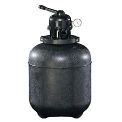 Embassy Pool Co Fiesta Key 15 Foot x 52 Inch Round Swimming Pool Package Gray