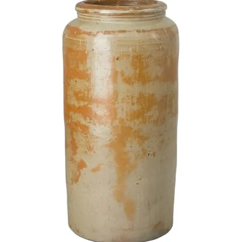 Emissary 23.5in x 45in Tropical Sand Stoneware Round Jar