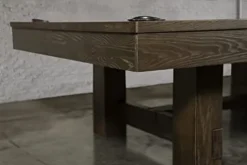 Empire USA – Dakota Slate Pool Table with Premium Billiards Accessories Brownwash