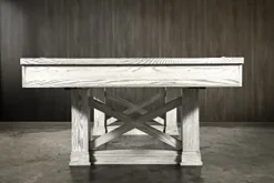 Empire USA Agriturismo Slate Pool Table with Premium Billiard Accessories 8FT Whitewash