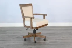 Empire USA Blaze Poker & Dining Table Set with Game Chair Alpine Grey/Smokehouse