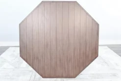 Empire USA Blaze Poker & Dining Table Set with 6 Game Chairs Alpine Grey Smokehouse