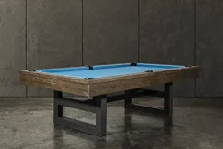 Empire USA Chino Slate Pool Table with Premium Billiard Accessories Brownwash