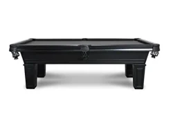Empire USA Corona Slate Pool Table Matt Black