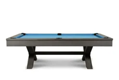 Empire USA Manhattan Slate Pool Table W/ Premium Billiard Accessories Charcoal