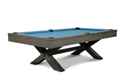 Empire USA Manhattan Slate Pool Table W/ Premium Billiard Accessories Charcoal