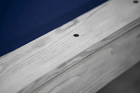 Empire USA Manhattan Slate Pool Table 8FT with Premium Billiard Accessories Whitewash