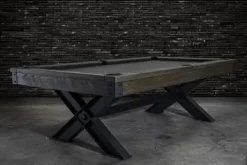 Empire USA Nixon Billiards – Portland Slate Billiard Pool Table Barnwood