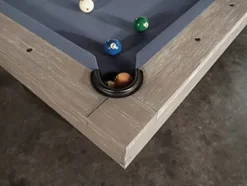 Empire USA Nixon Billiards – Huck Slate Billiard Pool Table Grey White Oak