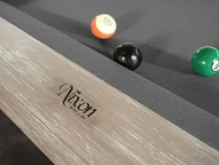 Empire USA Nixon Billiards – Huck Slate Billiard Pool Table Grey White Oak