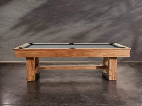 Empire USA Nixon Billiards Presli Slate Billiard Pool Table Native Acacia